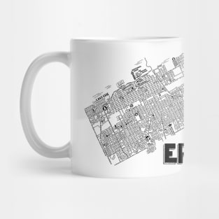 Erie Pennsylvania Map Mug